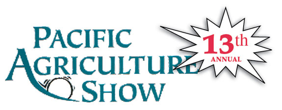 Pacific Agricultural Show 13th Annual logo