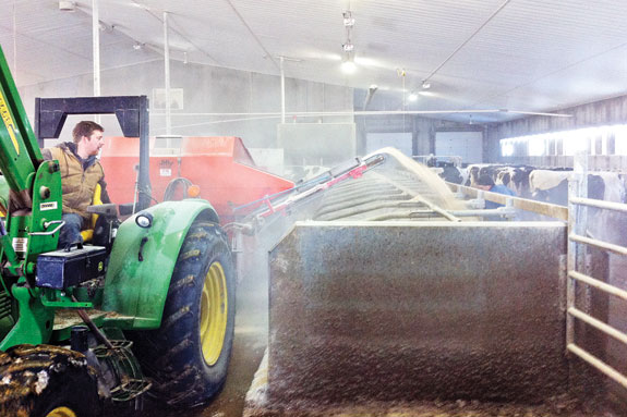 Delivering gypsum/shaving bedding