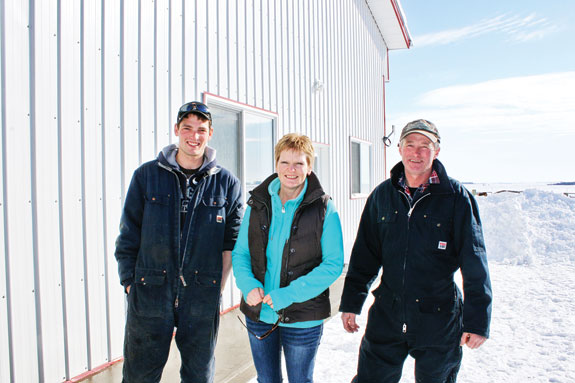Alfons, Wilma and son Aron ten Brummelhuis